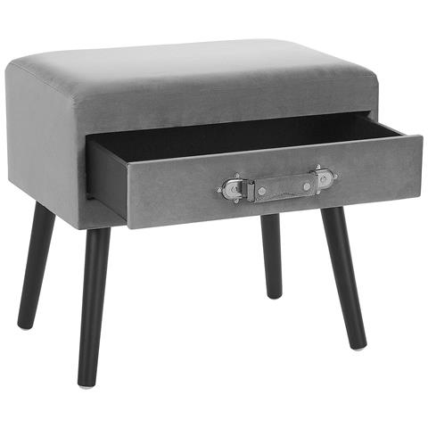 Tavolino In Ecopelle Grigio Eurostar - Foto 25