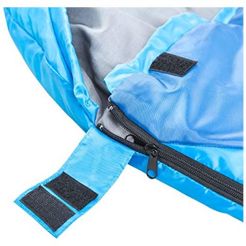 Trespass Snooze Sacco A Pelo Stagioni 2 220 X 75 Cm Unisexadulto Blu Ciascuno - Foto 2