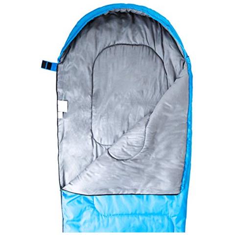 Trespass Snooze Sacco A Pelo Stagioni 2 220 X 75 Cm Unisexadulto Blu Ciascuno - Foto 3