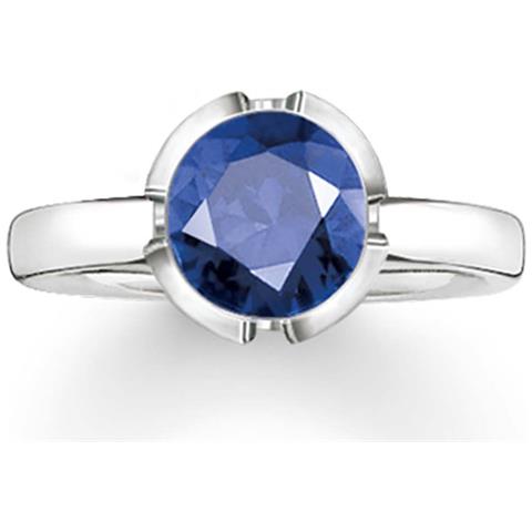 Gioielleria 034-048-32-52. Anello, Colore Blu Argento. Donna. - In ordine - Foto 3