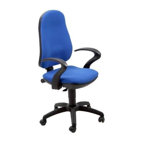 Sedia Operativa Girevole Ariel Aicp Eco Smart - Rivestimento Eco Blu Aicp / eb - Foto 1