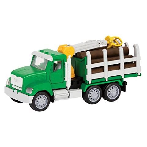 Micro Logging Truck Toy Logging Truck Con Suoni Di Luci E Parti Mobili Per Bambini 4 - Foto 1