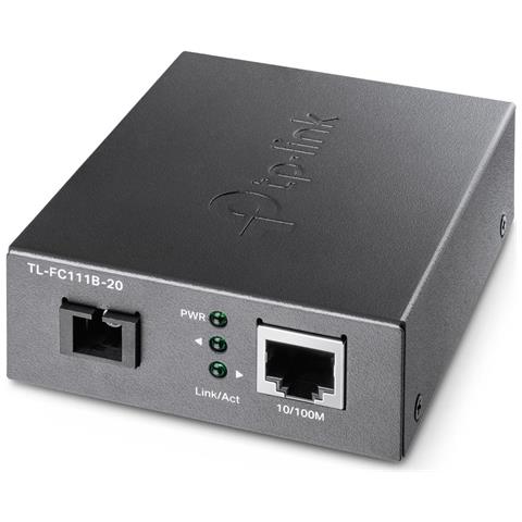 Tp-link Tl-fc111b-20 Convertitore Multimediale Di Rete 100 Mbit/s Modalitã Singola Nero - Foto 3