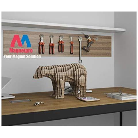 Neodimio Disc Magneti 28 X 5 Mm Super Strong 45 Libbre Forze In Tiro Con La Coppa E Le Viti (6 Pezzi) In Acciaio - Foto 4