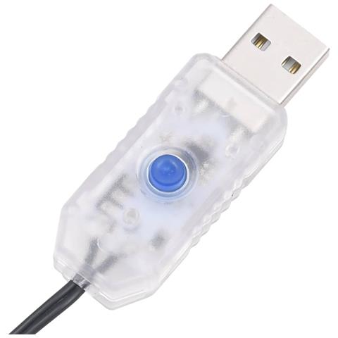 Stringa di Luci con 400 LED Multicolore 40 m 8 Effetti Luce - Foto 5