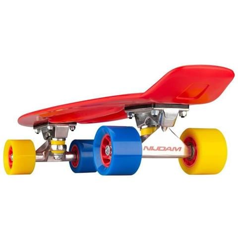 Mini Skateboard Sunset Cruiser Rosso - Foto 1