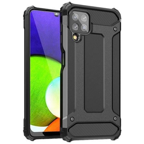 Custodia Armor Case Tpu Cover Per Samsung Galaxy A22 4g A225 Black - Foto 1