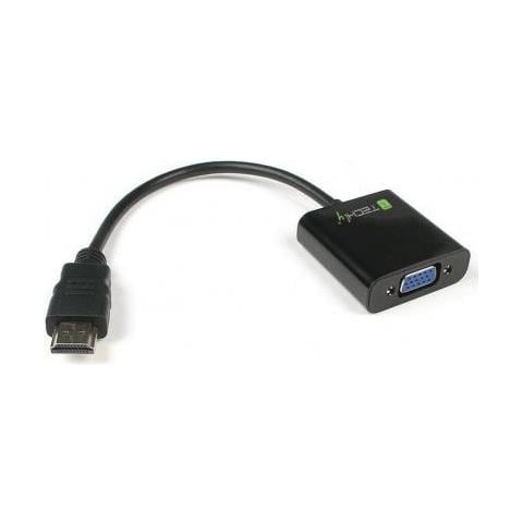 IDATA-HDMI-VGA2 cavo e adattatore video VGA (D-Sub) Nero - Foto 1