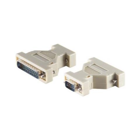 Bs78423 Adattatore Per Inversione Del Genere Dei Cavi D-sub 25-pin D-sub 9-pin Grigio - Foto 1