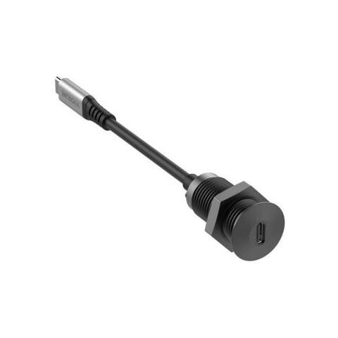 Vivolink Prousbcmf0.3socket-b Cavo Usb 0,3 M Usb 3.2 Gen 2 [3.1 Gen 2] Usb C Nero (usb-c Desk Socket Black With - 0,3m C - Foto 2