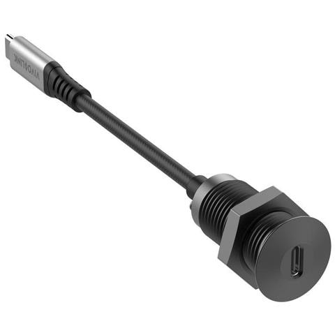 Vivolink Prousbcmf0.3socket-b Cavo Usb 0,3 M Usb 3.2 Gen 2 [3.1 Gen 2] Usb C Nero (usb-c Desk Socket Black With - 0,3m C - Foto 3