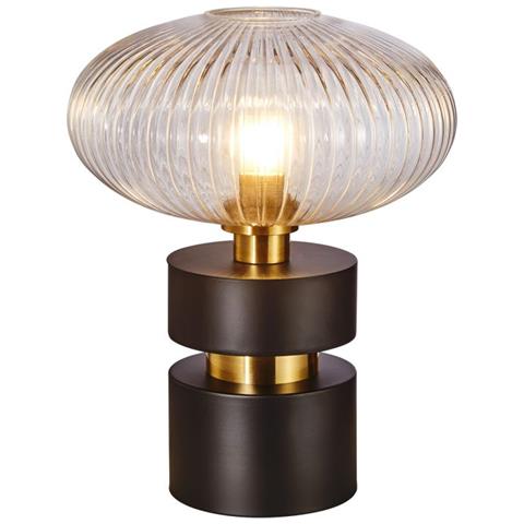 Lampada Da Tavolo Norma 1l Black Brass - Foto 1