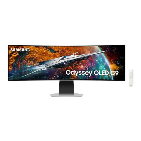 Monitor 49' OLED Curvo Gaming Odyssey G9 G95SC Dual QHD 5120 x 1440 pixel Tempo di Risposta 0.03 ms Frequenza di Aggiornamento 240 (Hz) - Foto 2
