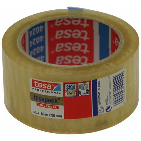 Nastro Adesivo Tesa Trasparente (50 Mm X 60 M) - Foto 1
