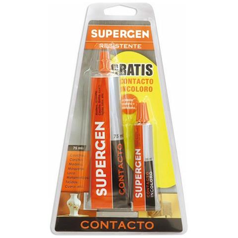 Adesivo Di Contatto Supergen 62600 2 Pezzi 20 Ml 75 Ml - Foto 1