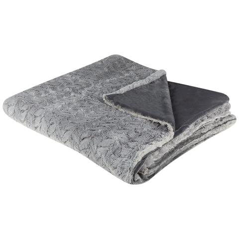 Coperta Saraswati 200 X 220 Cm Grigio Chiaro - Foto 2