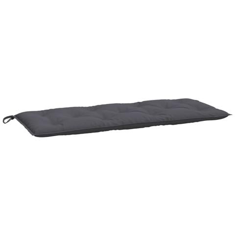 Cuscino Per Panca Antracite 120x50x7 Cm In Tessuto Oxford - Foto 2