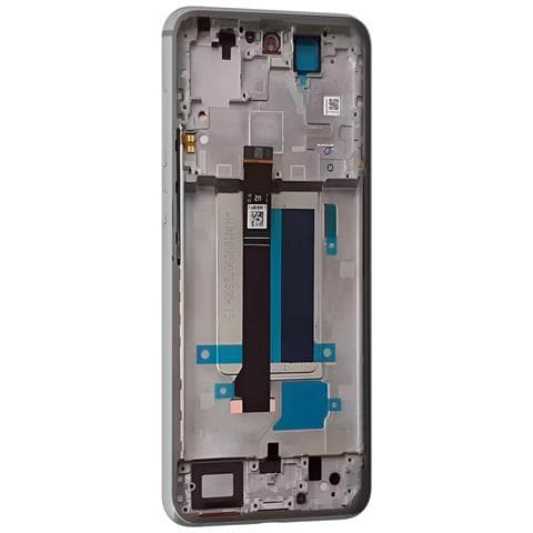Schermo Redmi Note 13 Pro Plus Lcd + Vetro Touch + Frame, Bianco - Foto 4