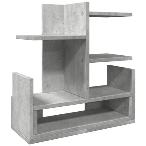 Organizer Scrivania Grigio Cemento 49x20x52,5 Cm Multistrato - Foto 2