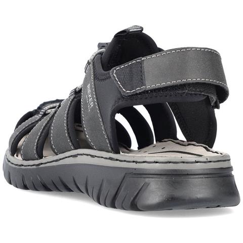 Casual Part-open Sandali Sintetico E Tessile Scarpe Uomo Nero Eu 43, 26770-00 - Foto 3
