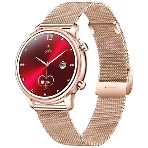 Smartwatch Con Fitness Tracker E Monitoraggio Avanzato Della Salute Pinkgold - Foto 1