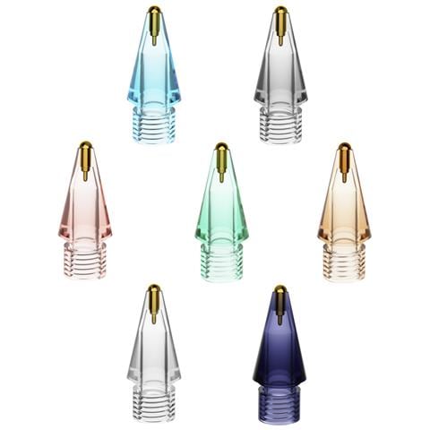 Ricambio Punta In Metallo Per Pencil Ipad Generazione 1 E 2. Trasparente. Colori Casuali. - Foto 1