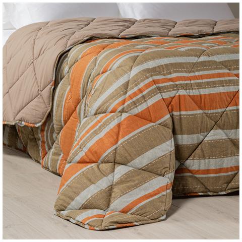 Trapunta New Generation Sky Blu In Cotone Colore Marrone Misura Singolo - Foto 2