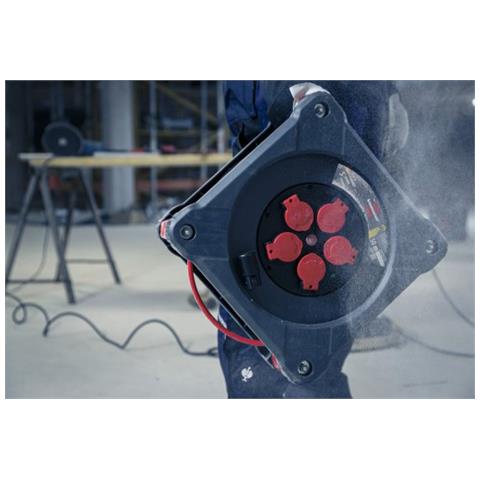 9201500210 bobina avvolgicavo 5 presa (e) AC 50 m - Foto 2