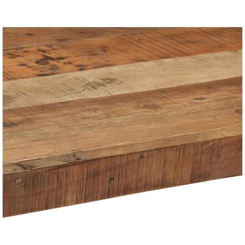 Tavolino da caffè 110x55x40 cm in legno massello di recupero - Foto 9