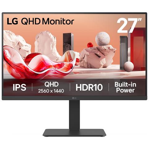 27BA54QB-B Monitor PC 68,6 cm (27") 2560 x 1440 Pixel Quad HD LCD Nero - Foto 1