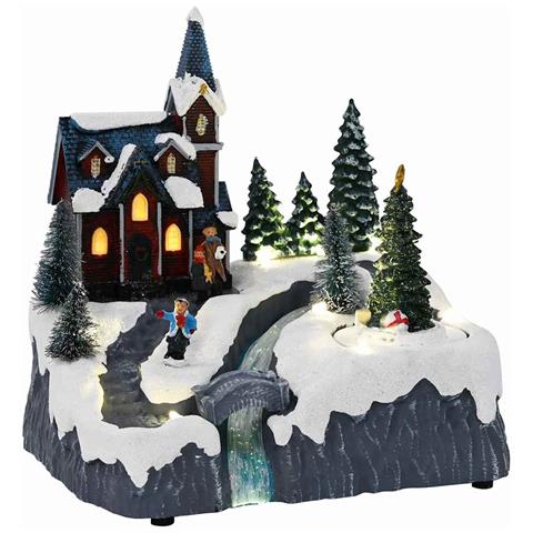 Villaggio di Natale Multicolore 20.5 x 17 x 21 cm Plastica - Foto 2