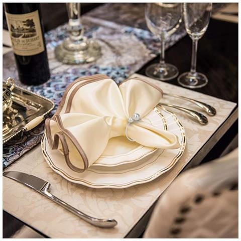 Anelli Per Tovaglioli Di Perle (oro Medio) - Set Da 10, Portatovaglioli In Metallo Per Decorazioni Da Tavola Di San Valentino, Decorazioni Per Feste - Foto 4