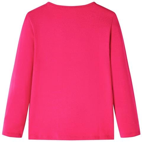 Maglietta da Bambina a Maniche Lunghe Fucsia 116 - Foto 2