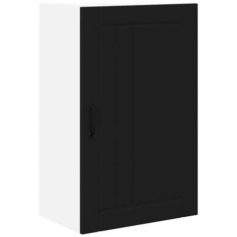 Mobile da cucina Nero 50 x 31 x 80 cm Legno multistrato - Foto 1