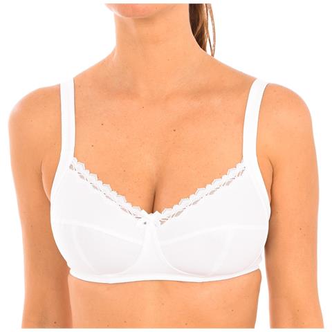 Il Reggiseno Senza Ferretto In Microfibra E Cotone 04h21 Da Donna Offre Comfort E Una Vestibilità Naturale Per Tutto Il Giorno - Foto 1