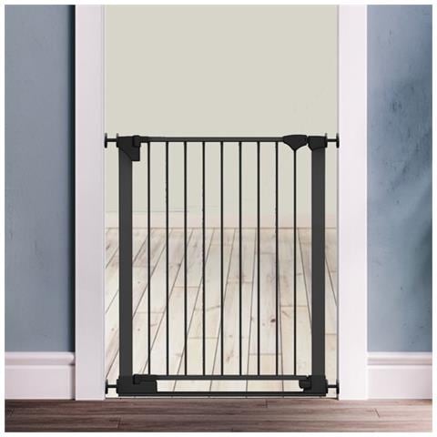 Bettacare Cancelletto Per Cani Safestep, Nero, 82cm - 89cm, Passaggio Extra Basso, Apertura Extra Larga Di 67cm - Foto 2