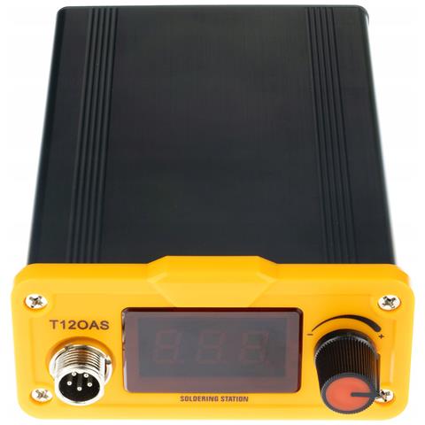 Stazione Saldante Lcd 75w Orange Akbash T12 - Grotto T12, Funzione Sleep | Temperatura 200-480°c | Kit 14 In 1 Per Elettronica E Diy - Foto 8