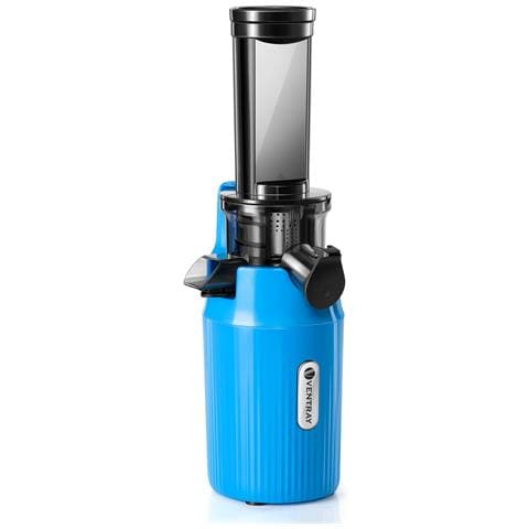 Ginnie Spremiagrumi a Freddo Professionale, Estrattore Lento 60 RPM per Agrumi, Design Compatto e Facile da Pulire, 400ml, 100W - Blu Cielo - Foto 7