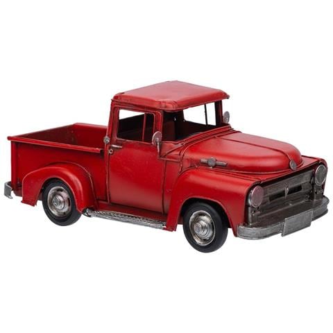 Furgone In Metallo Rosso 28x12x12h - Foto 1