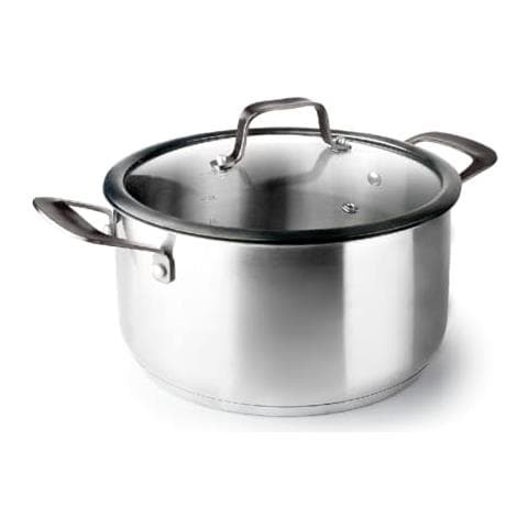 47028 - Casseruola Origin con coperchio, acciaio inox 18/10, coperchio in vetro temperato - Foto 1