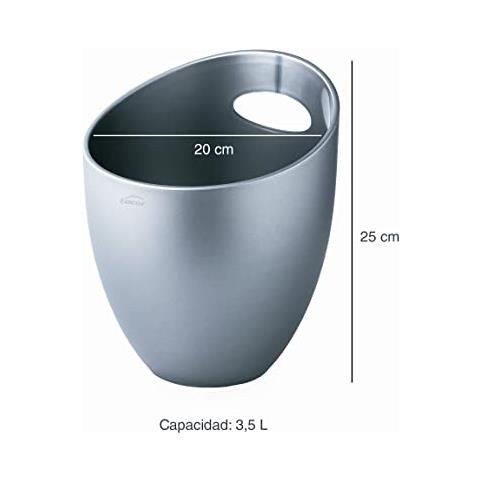61331 - Refrigeratore per bottiglie ARTIC, in plastica ABS, ideale per raffreddare il vino - Foto 3