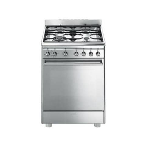 Cucina Elettrica CX68MF8-2 4 Fuochi a Gas Forno Elettrico Classe A Dimensioni 90 x 60 cm Colore Inox Serie Classica - Foto 6