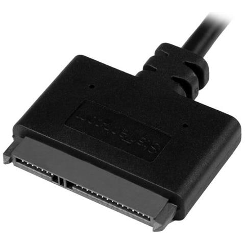 Cavo adattatore connettore USB 3.1 per disco rigido HDD SATA (10 Gbps) SATA III (6 Gbps) - Alimentato USB - Foto 4