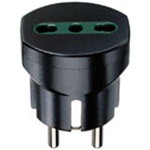00301 - Adattatore Ted. / franc. +p17/11 Nero - Foto 1