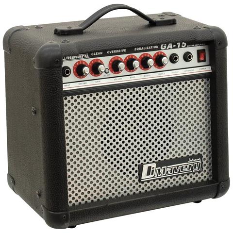 Amplificatore Per Chitarra 15w Woofer 15.26 Cm 6. Nero Dimavery Ga-15 - Foto 1
