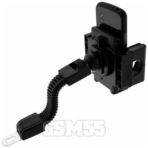 Supporto Moto Scotter Fissaggio Specchietto Per Smartphone - Foto 2