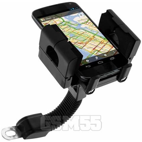 Supporto Moto Scotter Fissaggio Specchietto Per Smartphone - Foto 10