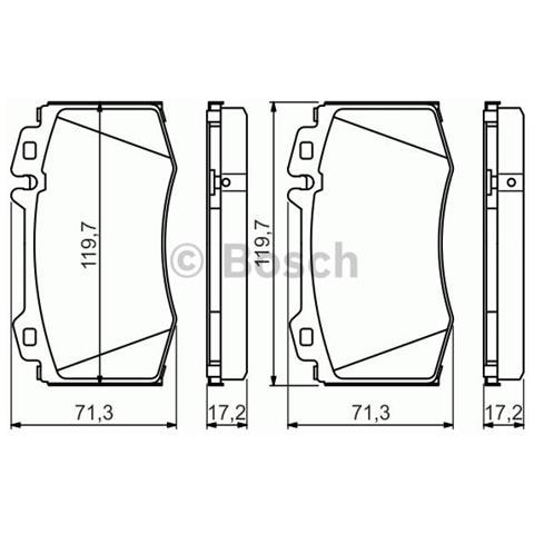 Kit Pastiglie Freno 0.986.494.576 - Foto 2