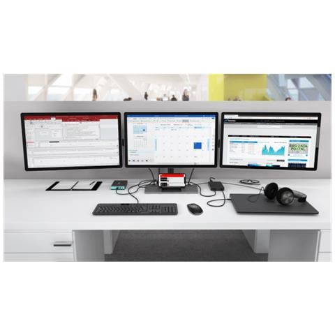 metallo C31flatdockpdplus Replicatore Di Porte E Docking Station Per Notebook Cablato USB 3.0 (3.1 Gn 1) di tipo A Grigio - Foto 3