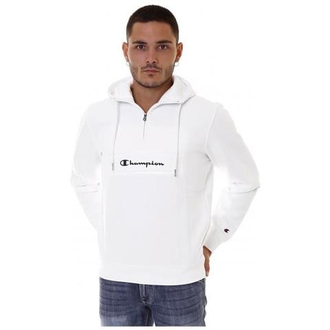 Hooded Half Zip Sweatshirt Felpa Con Cappuccio Uomo Taglia S - Foto 1